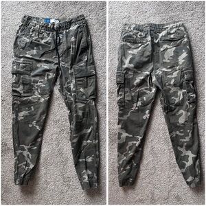 Camouflage Cargo Joggers